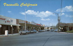 Street Scene Vacaville, CA Postcard Postcard Postcard