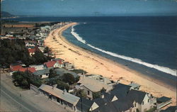 The Famous Malibu Beach Colony Postcard