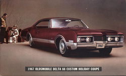 1967 Oldsmobile Delta 88 Custom Holiday Coupe Postcard