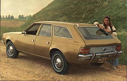 1971 Hornet Sportabout 4-Door Cars Postcard Postcard Postcard