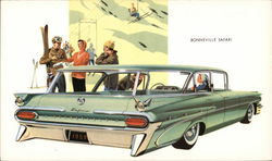 Bonneville Safari Cars Postcard Postcard Postcard