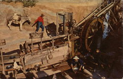 The Gold Mine in Ghost Town, Knott's Berry Farm Buena Park, CA Postcard Postcard Postcard