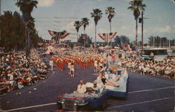 Annual Festival of States Parade Postcard