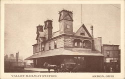 Valley Railway Station Postcard