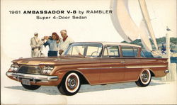 1961 Ambassador V-8 by Rambler Postcard