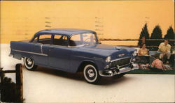 1955 Chevrolet Steamers Postcard Postcard Postcard