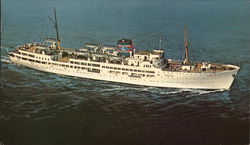 Eastern Steamship Lines, SS Ariadne Postcard