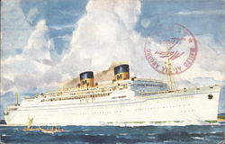 Matson Lines Luxury Liner Lurline Postcard