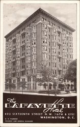 The Lafayette Hotel Postcard