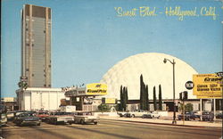 Sunset Blvd. - Hollywood, Calif. California Postcard Postcard Postcard