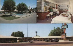 Paradise Motel Las Cruces, NM Postcard Postcard Postcard