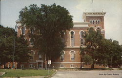 The Montgomery County Courthouse Hillsboro, IL Postcard Postcard Postcard