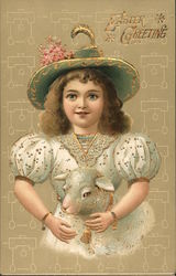 Easter Greeting Postcard