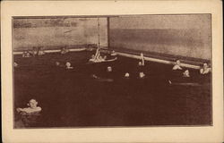 Swimming Class at the Y.M.C.A Postcard Postcard