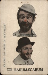 With Harum-Scarum - Pictures of Edgar Bixley and Sam Micals Actors Postcard Postcard