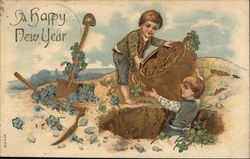 A Happy New Year Postcard