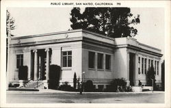 Public Library Postcard