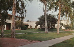 Claremont Men's College Student Union California Postcard Postcard Postcard