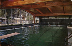 Indoor Swimming Pool Postcard