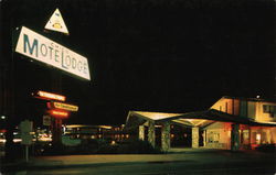 Motel Lodge, 8th & Broadway Chico, CA Postcard Postcard Postcard