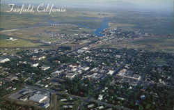 Helicopter View of Fairfield Postcard