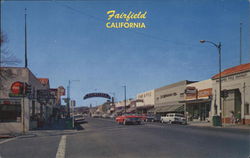 Texas Street Fairfield, CA Postcard Postcard Postcard