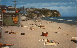 Looking Along Beach Avila Beach, CA Postcard Postcard Postcard