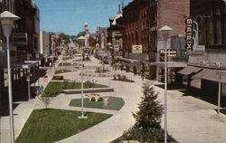 Jefferson Park Mall Huntington, IN Postcard Postcard Postcard