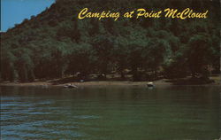 Camping at Point McCloud Postcard