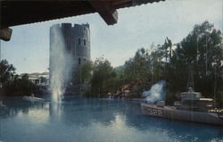 Lagoon in the Upper Lot at Universal Studios Universal City, CA Postcard Postcard Postcard