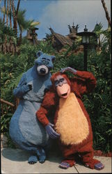 Walt Disney World, "Look For the Bare Necessities" Postcard Postcard Postcard