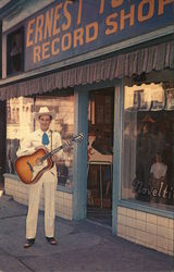 Ernest Tubb Record Shop, 417 Broad St. Postcard