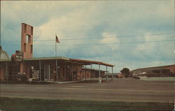 Ocean Breeze Motor Court Postcard