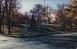 View of God's Acre New Canaan, CT Postcard Postcard Postcard