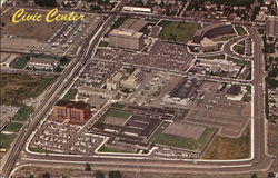 Aerial View of Santa Clara County Civic Center San Jose, CA Postcard Postcard Postcard