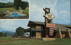 Valley View Lodge Motel Postcard