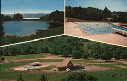 Palomino Lakes Camping Resort Cloverdale, CA Postcard Postcard Postcard