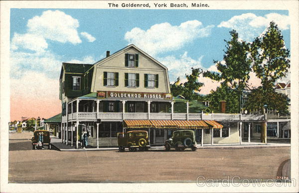 The Goldenrod York Beach, ME Postcard