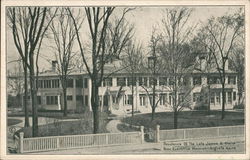 Residence of the Late James G. Blaine, Now Executive Mansion Augusta, ME Postcard Postcard Postcard