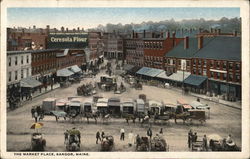 The Market Place Bangor, ME Postcard Postcard Postcard