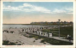 Concordville Beach and Boardwalk York Beach, ME Postcard Postcard Postcard