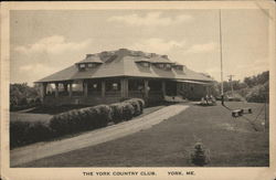 The York Country Club Postcard