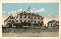 Hiawatha Hotel York beach, ME Postcard Postcard Postcard