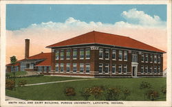 Smith Hall and Dairy Building, Purdue University Lafayette, IN Postcard Postcard Postcard