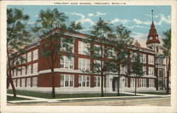 Ypsilanti High School Postcard