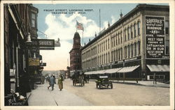 Front Street, Looking West Traverse City, MI Postcard Postcard Postcard