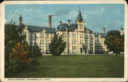 State Hospital Postcard