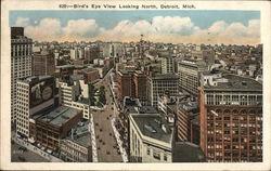 Bird's Eye View looking North Postcard