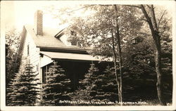 Schtreel Cottage, Higgins Lake Roscommon, MI Postcard Postcard Postcard