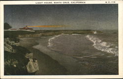 Light House Santa Cruz, CA Postcard Postcard Postcard